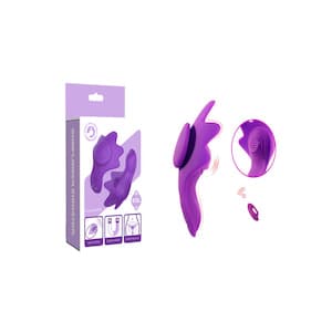 Vibrador de Calcinha Recarregável com 9 Modos de Vibração e Controle Remoto