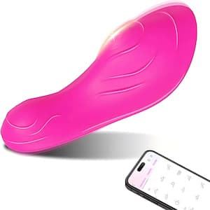 Vibrador para Calcinha com 9 Modos de Vibração e Controle por Aplicativo
