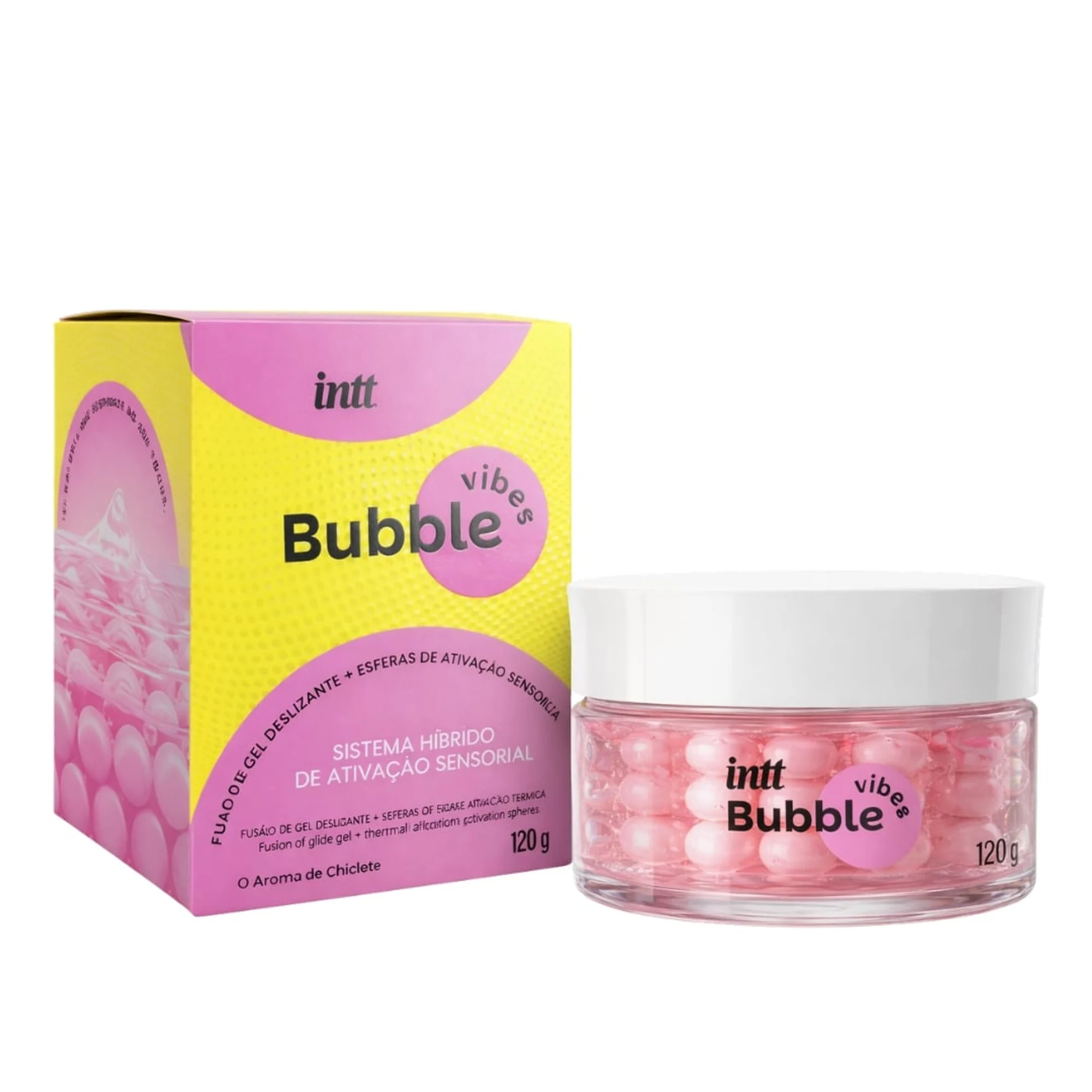 Bubble Vibes Lubrificante Beijável Com Esferas