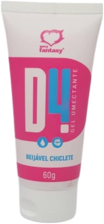 D4 Lubrificante Íntimo Beijável