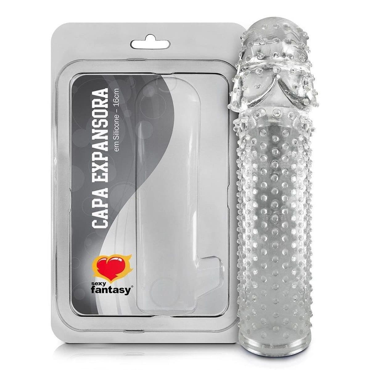 Capa Peniana Sensor Em Silicone