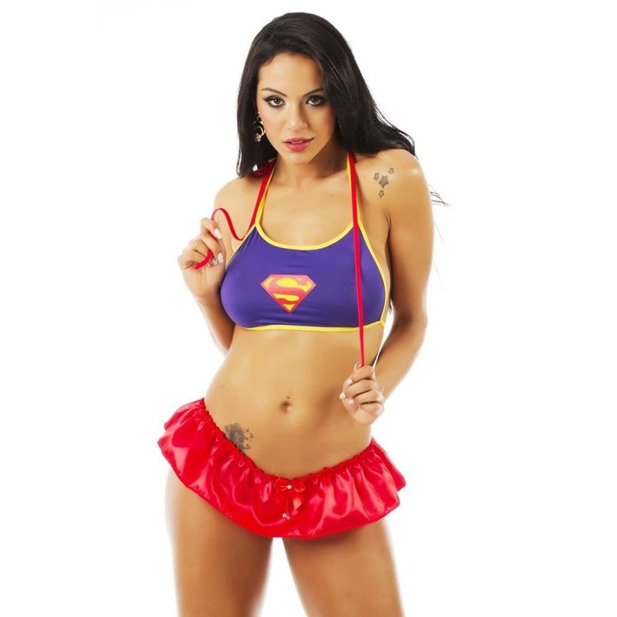 Kit Mini Fantasia Super Girl