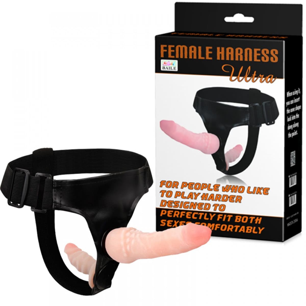 Cinta Peniana com Plug Vaginal